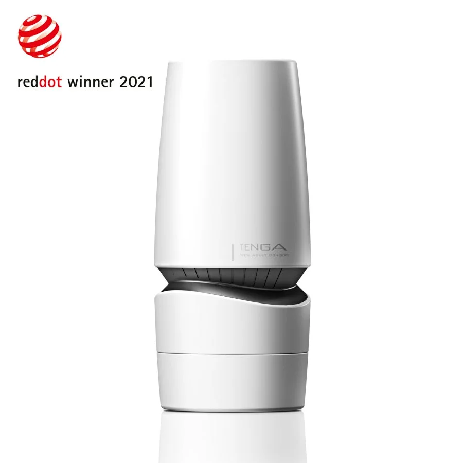 TENGA AERO Silver Ring: мастурбатор с регулятором давления — фото TENGA